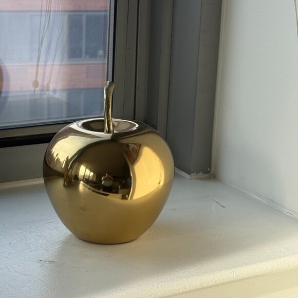 Z Gallerie Accent Gold Apple - Picture 3 of 3